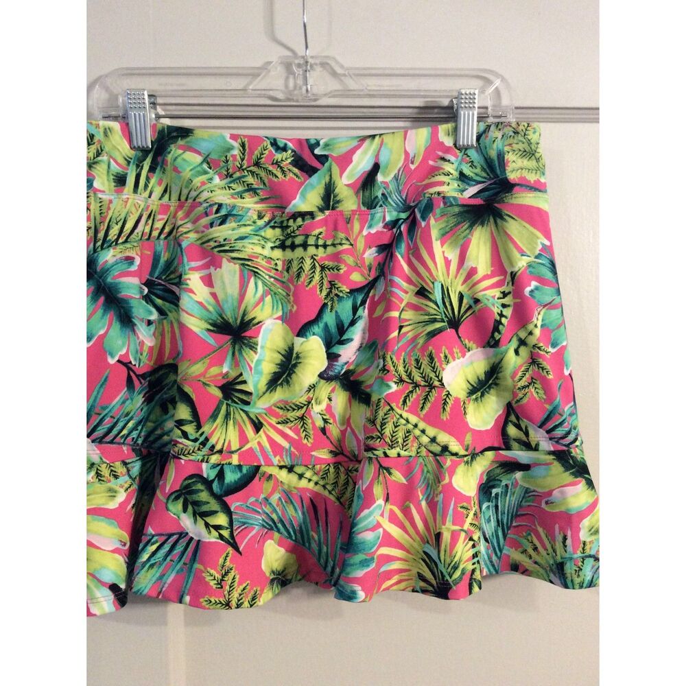 New NWT Tommy Bahama Tropical Golf Skort Skirt XL UPF 50 Pickleball